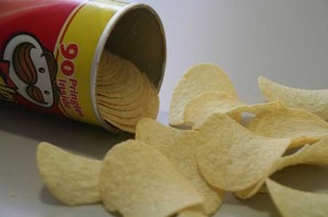 Pringles chips - mindful eating